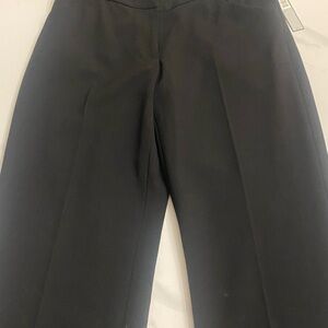 Tahari Women's Black Straight Leg Pants